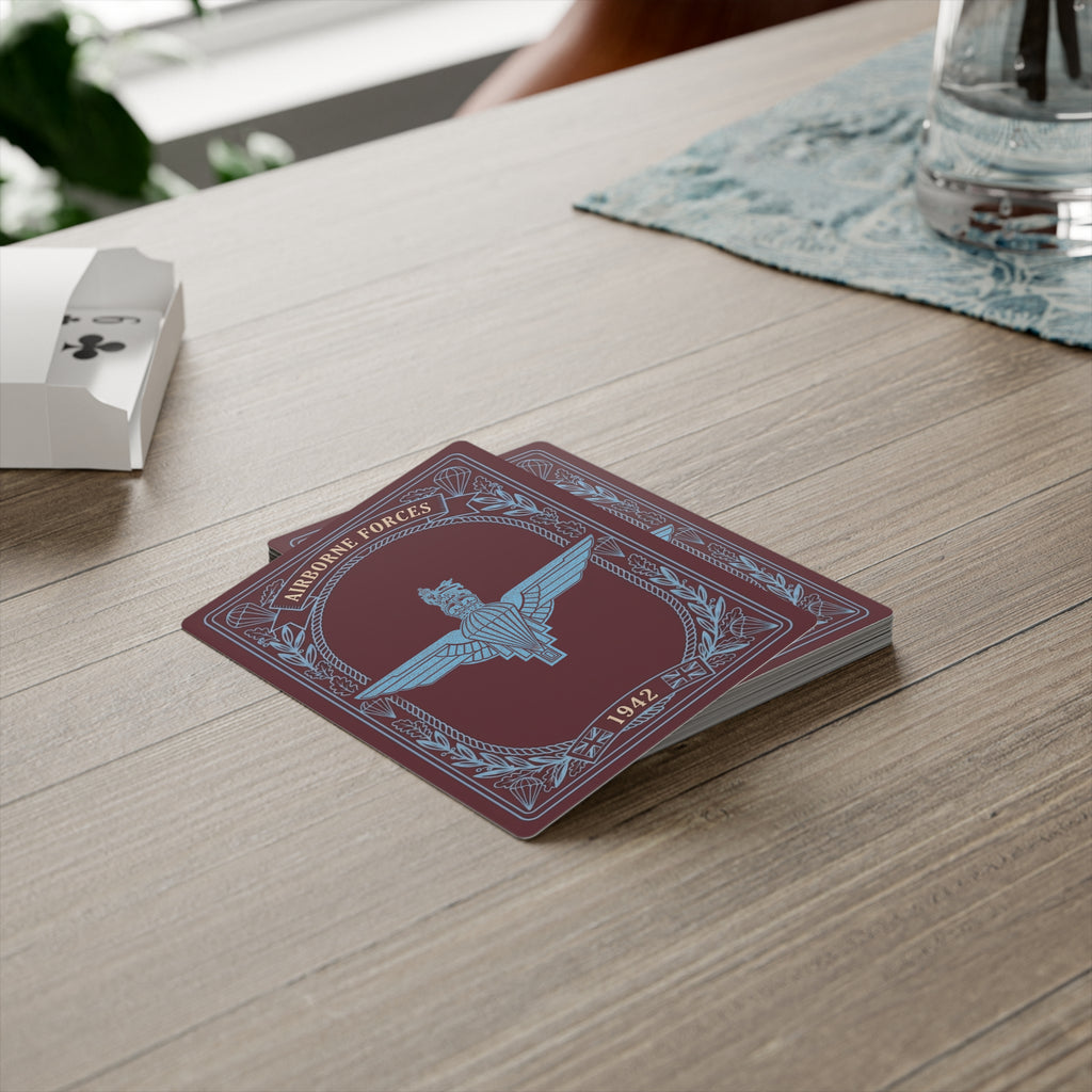 Airborne Forces Playing Cards | Parachute Regiment 1942 | Hand-Drawn Original Art by Former 1 Para CK Mackie