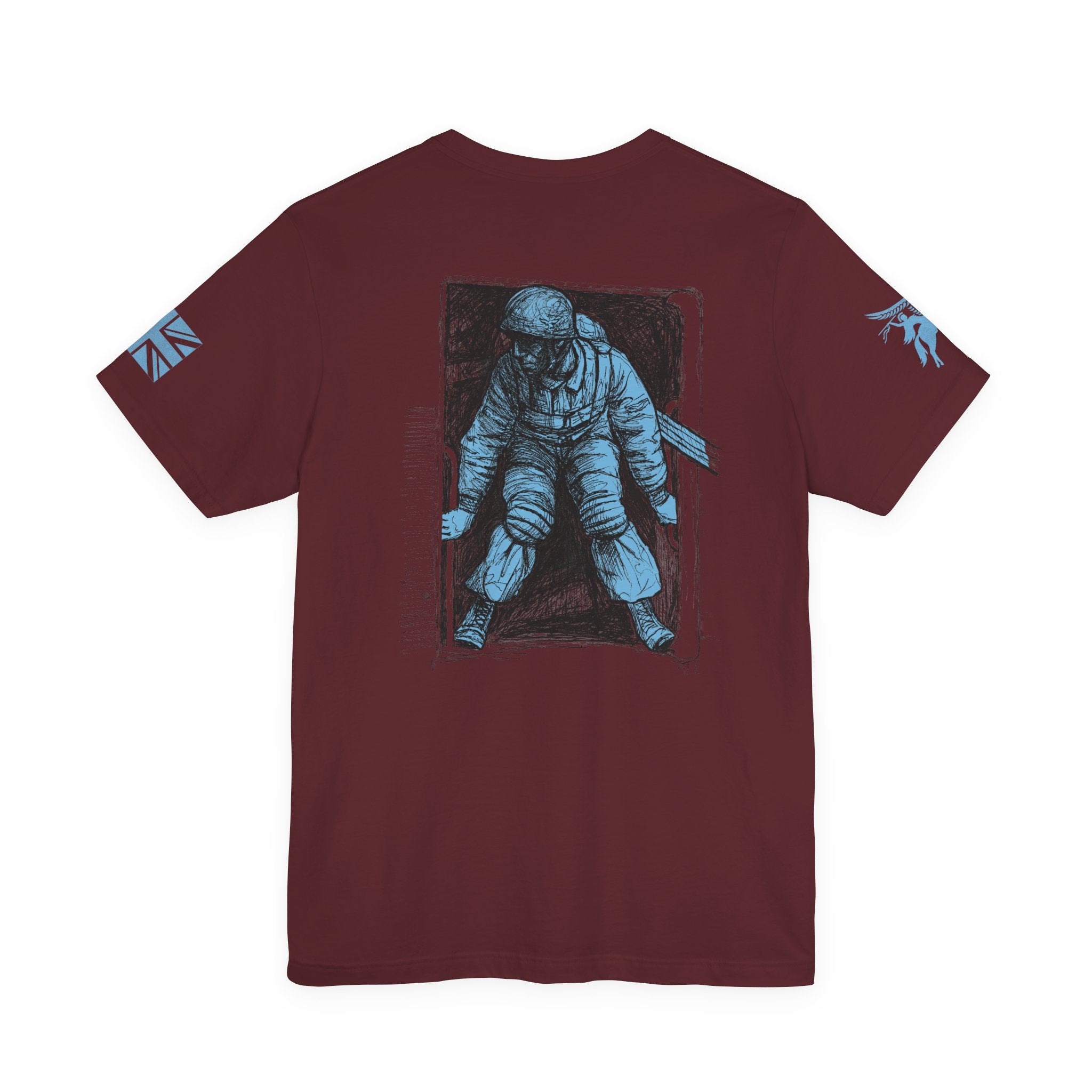 Parachute Regiment/ Fallschirmjäger Heritage Tee | Hand-Drawn Original Art by Veteran Paratrooper