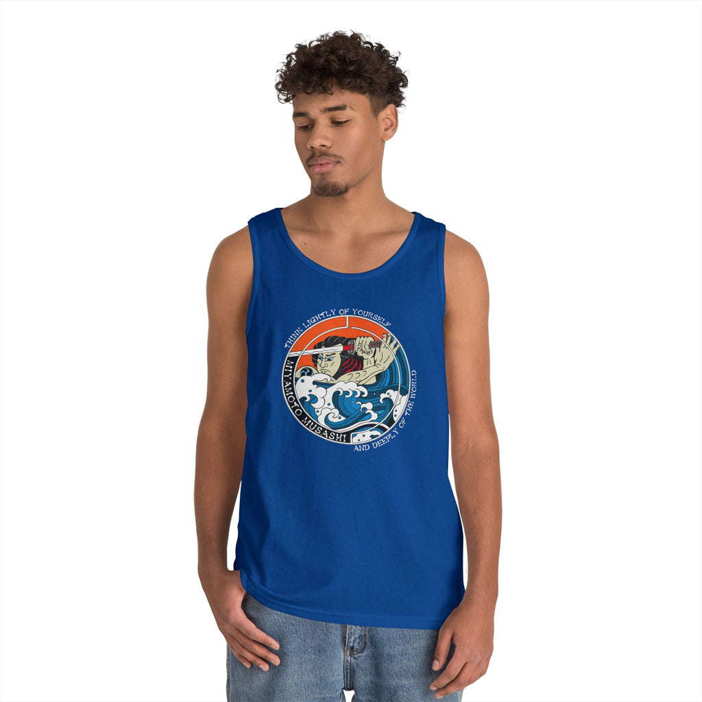 Musashi Philosophy Tank — “Think lightly of yourself and deeply of the world” Cotton Tank