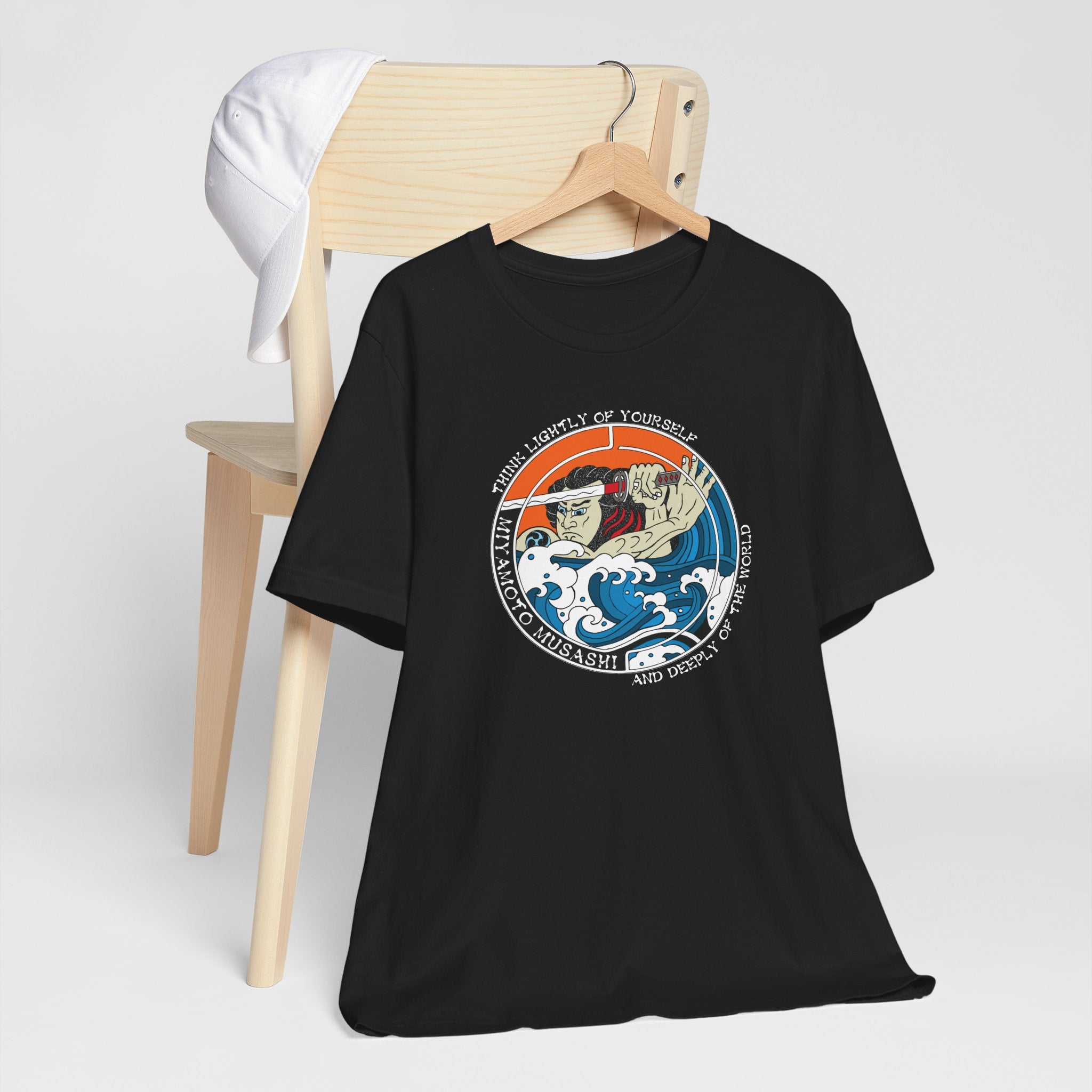 The Musashi Tee - Samurai Warrior Tee | Japanese Waves