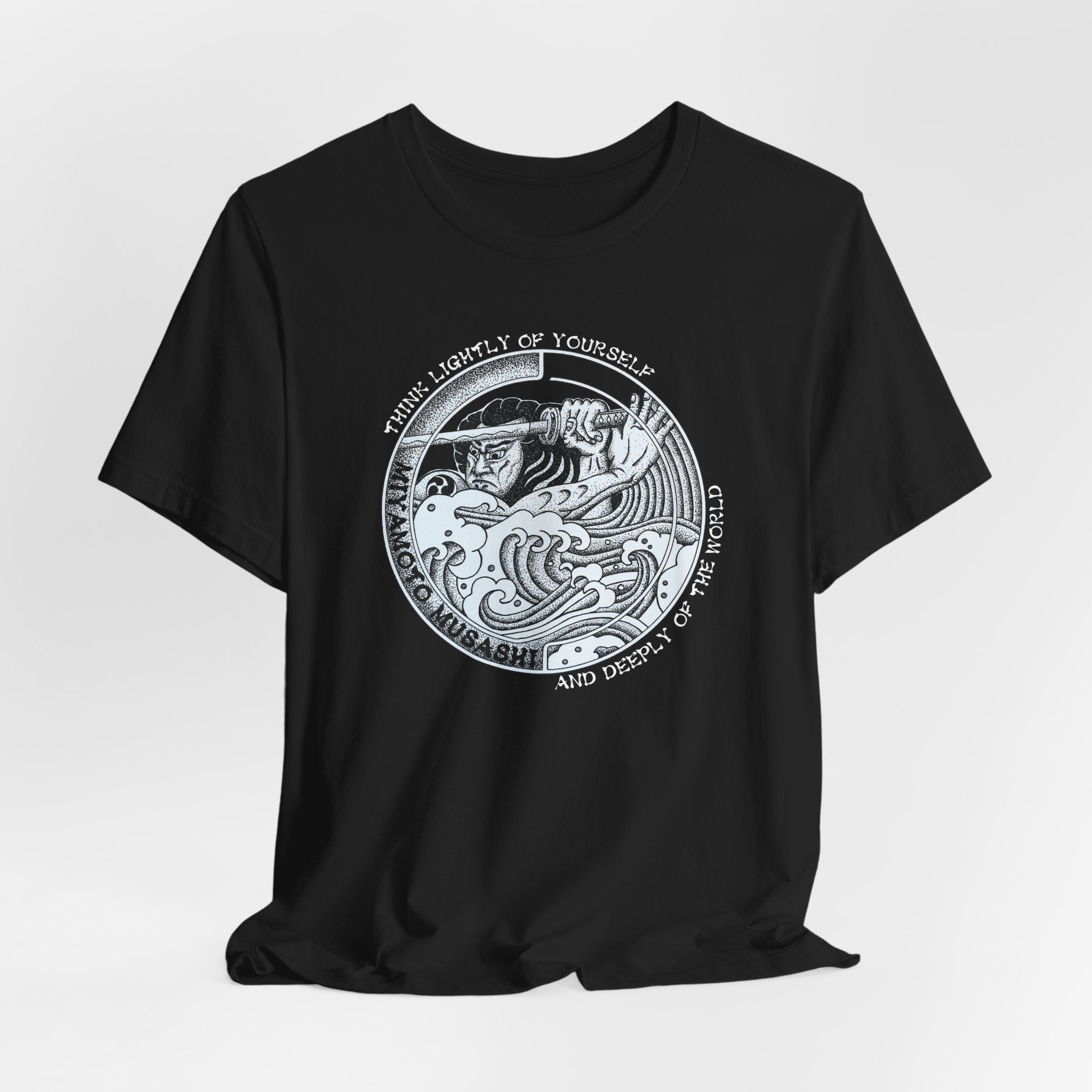 The Musashi Tee - Samurai Warrior Tee | Japanese Waves