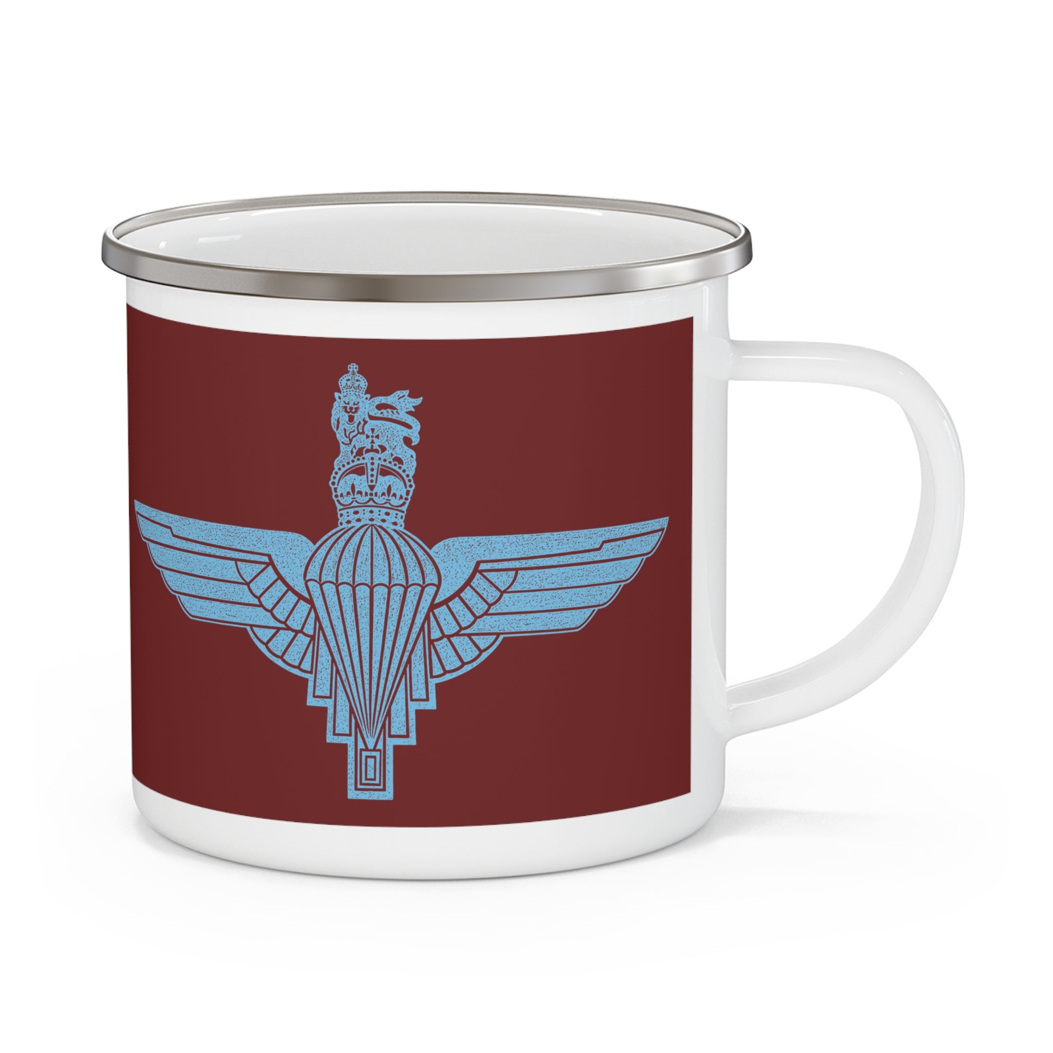 Enamel Parachute Regiment Camping Mug