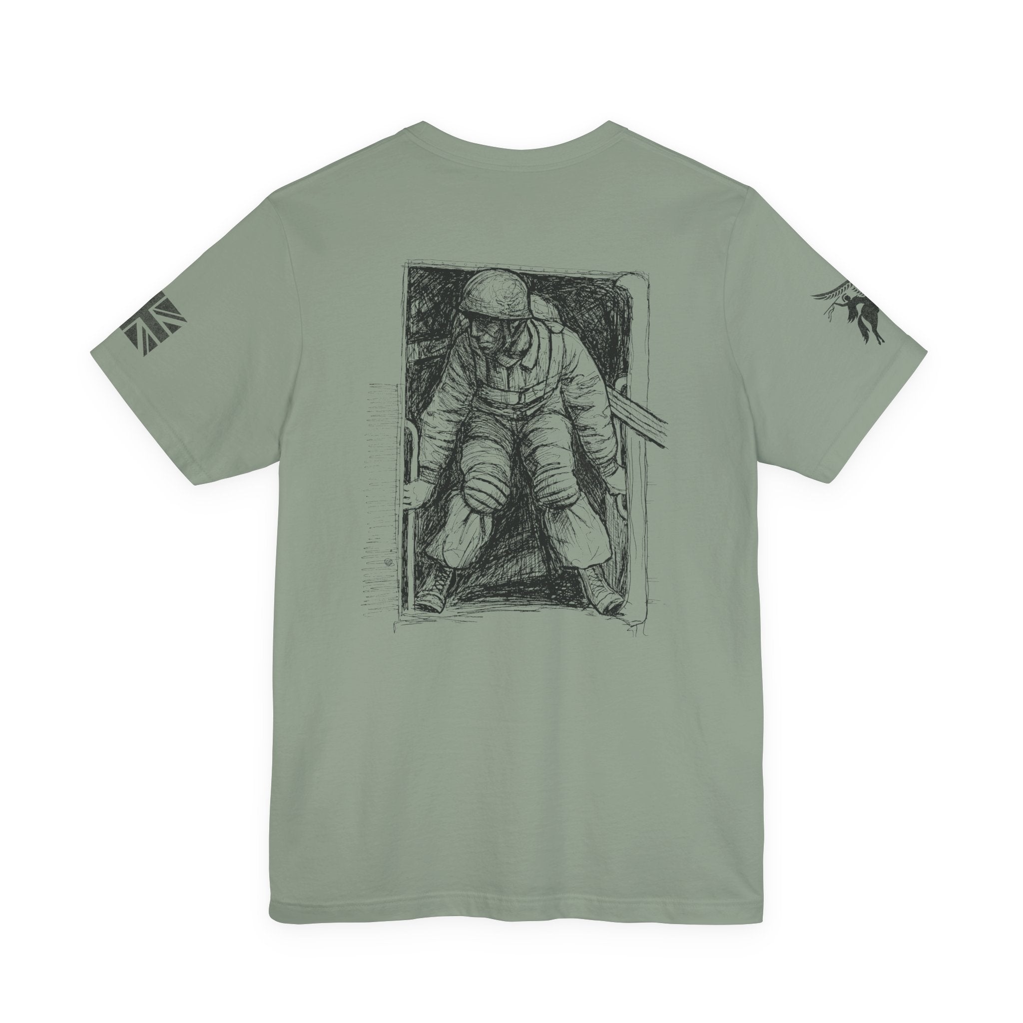 Parachute Regiment/ Fallschirmjäger Heritage Tee | Hand-Drawn Original Art by Veteran Paratrooper