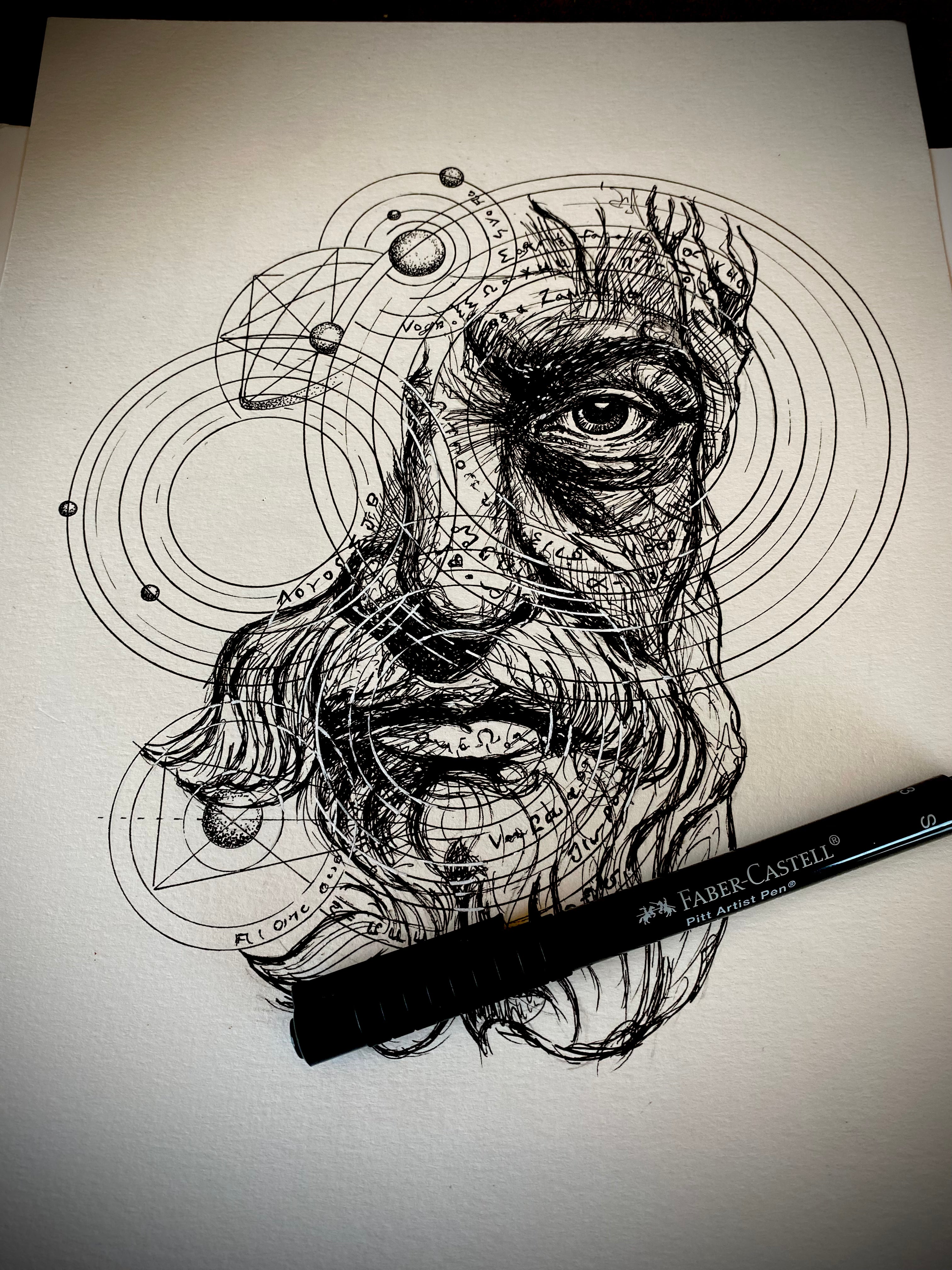 original drawing by CK Mackie