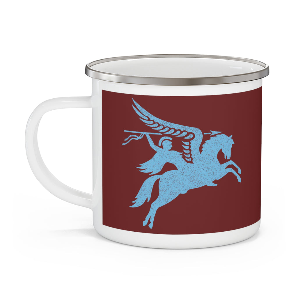 Enamel Parachute Regiment Camping Mug