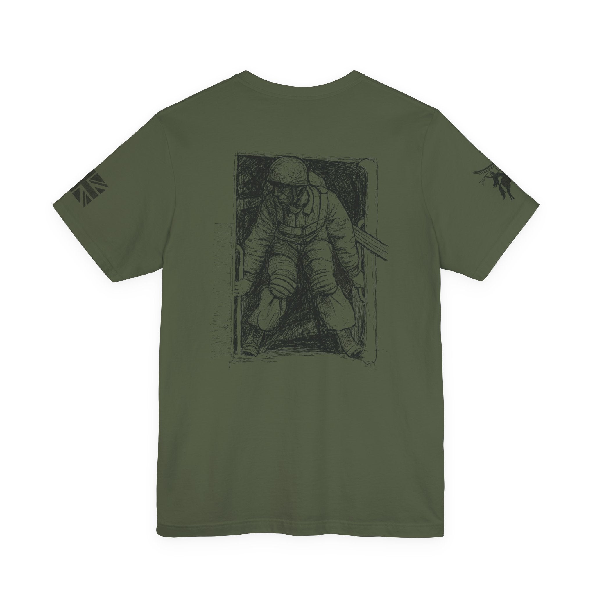 Parachute Regiment/ Fallschirmjäger Heritage Tee | Hand-Drawn Original Art by Veteran Paratrooper