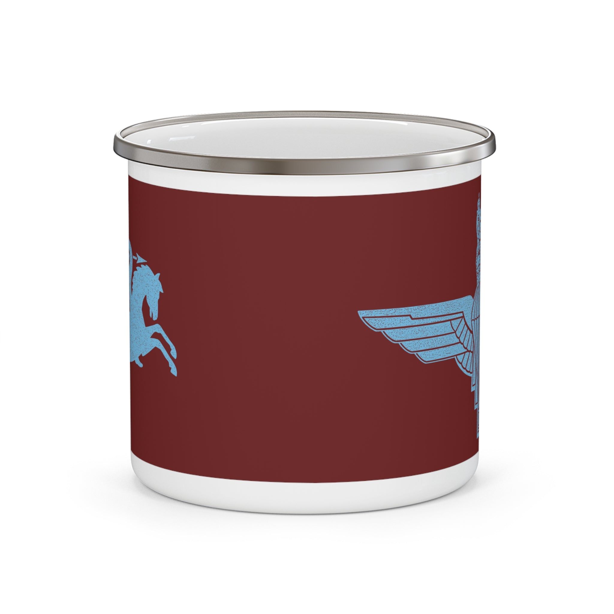 Enamel Parachute Regiment Camping Mug