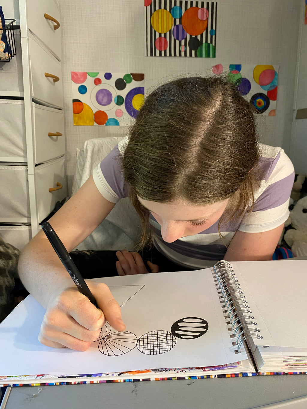 'The Architects' Hand-Drawn Egypt Tee — Support Gracie’s 2026 School Trip